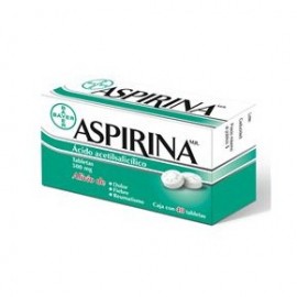 Aspirina (Ácido Acetilsalicílico) Caja Con...