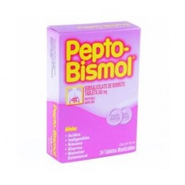 Pepto-Bismol Con 24 Tabletas